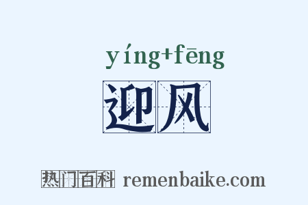 迎风是什么意思的图片